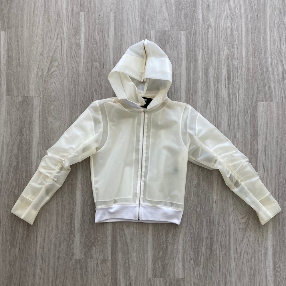Hood By Air Tech-Vinyl Translucent Jacket/Bomber